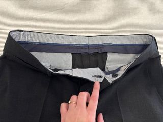 Pantalón de traje gris Emidio Tucci