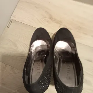 Décolleté tacco alto nero 38