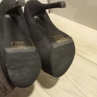 Décolleté tacco alto nero 38