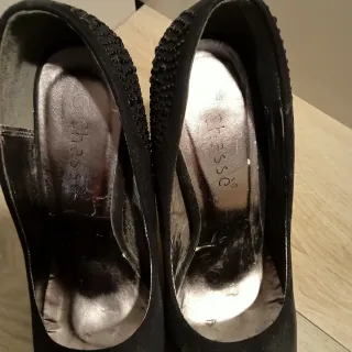 Décolleté tacco alto nero 38