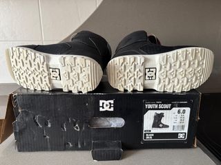 Botas Snowboard DC Shoes Niño Negro/Rojo