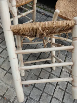 Sillas antiguas de enea