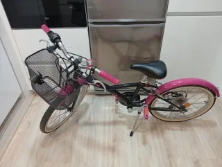Bicicleta Btwin Niña 20 Rosa