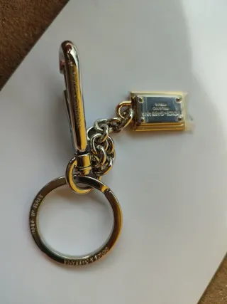 Portachiavi Dolce&Gabbana Logo Placca Rettangolare