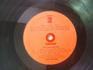 Vinilo Canta Louis Armstrong Jazz