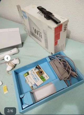 Nintendo Wii Blanca Completa