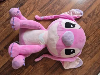 Peluche Angel Stitch 65cm Rosa