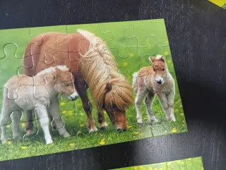 Puzzle Ravensburger Caballos 2x20 piezas