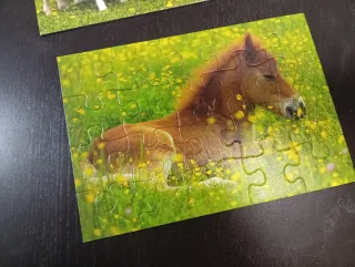 Puzzle Ravensburger Caballos 2x20 piezas