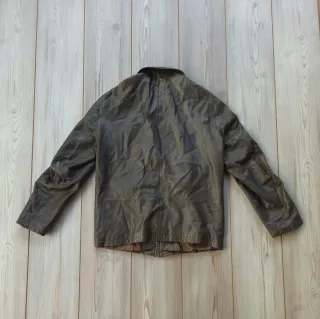 Chaqueta de cuero vintage HUGO BOSS