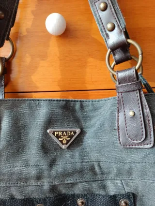 Bolso Prada verde Multicolor