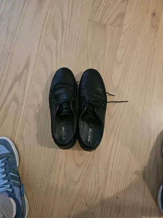 Zapatos Geox Negros Vestir Hombre