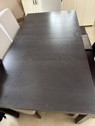 Mesa negra ikea