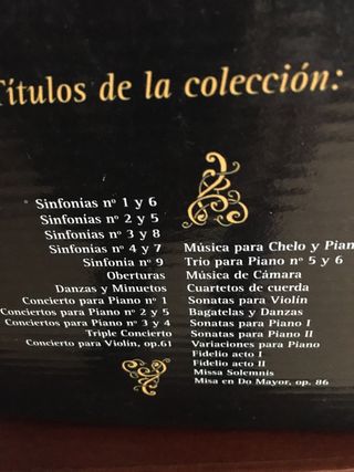 Colección 25 CDs Beethoven Clásica