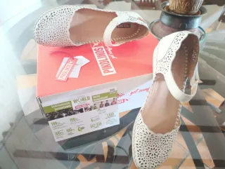 Sandalias Pikolinos Marfil Beige/Blanco