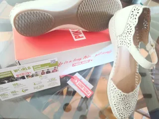 Sandalias Pikolinos Marfil Beige/Blanco