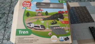 Tren de madera Playtive Lidl