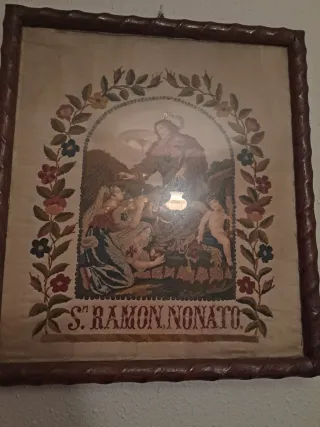 Tapiz San Ramón Nonato Vintage