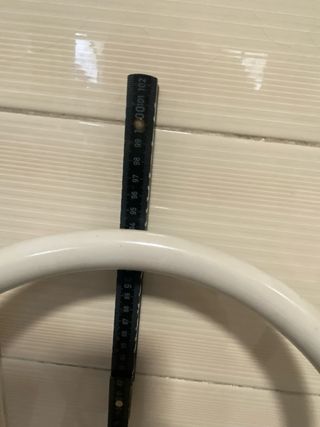 2 Taburetes Altos Blancos Plegables