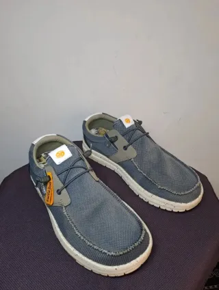 Zapatos casuales Dockers hombre azul/gris