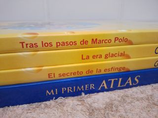 LOTE (VII) DE 4 LIBROS DE GERONIMO STILTON