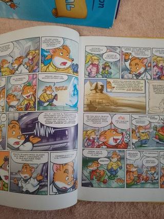 LOTE (VII) DE 4 LIBROS DE GERONIMO STILTON