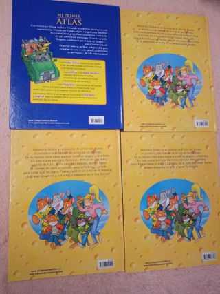 LOTE (VII) DE 4 LIBROS DE GERONIMO STILTON