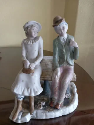 Figura porcelana estilo Lladró