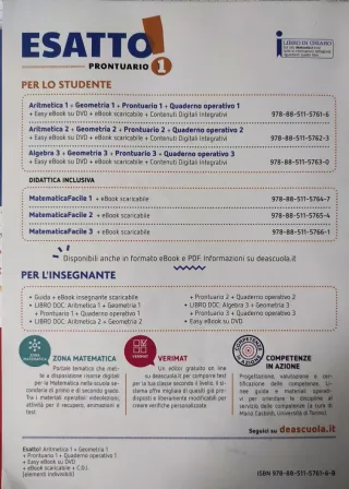 Esatto! Con quaderno operativo e prontuario. Ed...