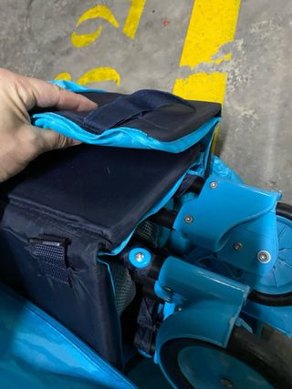 Cuna de viaje Asalvo azul