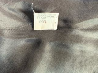 Vestito corto con borchie oro 100% lana