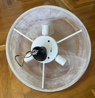 Plafón Bronce y Alabastro