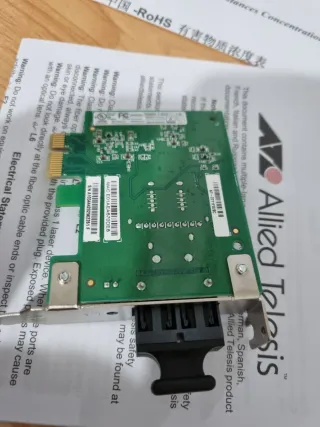 Tarjeta de Red Allied Telesis OptoMedia TR1-M4-202