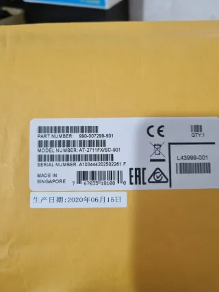 Tarjeta de Red Allied Telesis OptoMedia TR1-M4-202