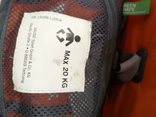 Mochila Porta Bebés Vaude Naranja