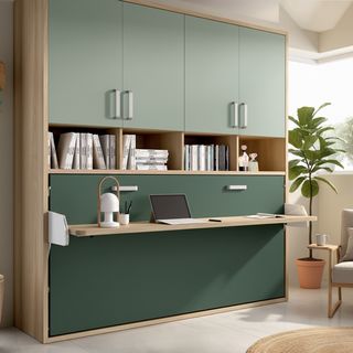 Cama abatible con armario Rimobel