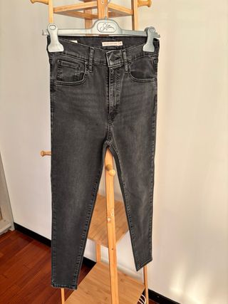 Jeans Levi's skinny grigio scuro
