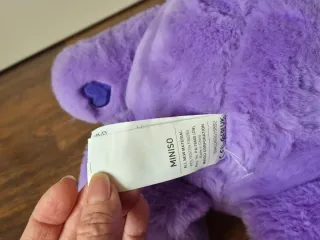 Oso Amoroso Lila Miniso Peluche