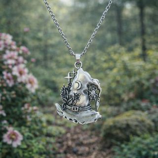 Colgante Sombrero de Bruja Acero