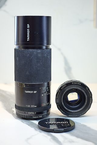 Tamron SP 300mm f/5.6 + Triplicador Komura
