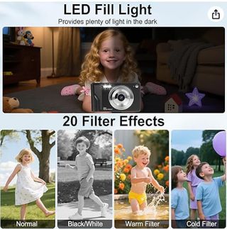 Macchina Digitale HERBYD 56MP Nera