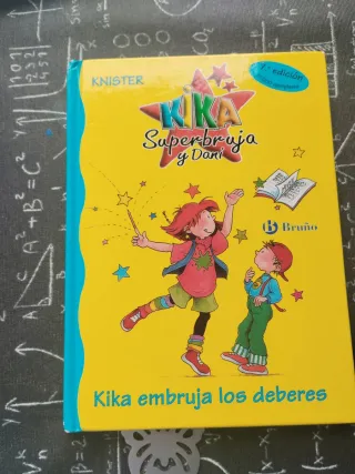 KIKA SUPERBRUJA Y DANI, kika embruja los deberes