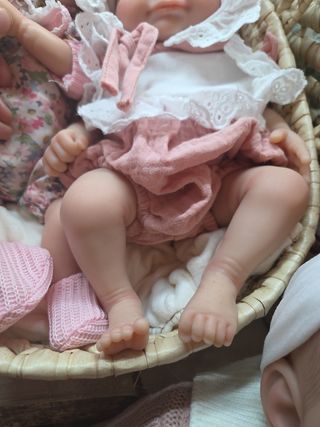 Muñeca Reborn Silicona 100% Niña