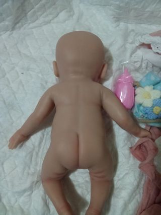 Muñeca Reborn Silicona 100% Niña