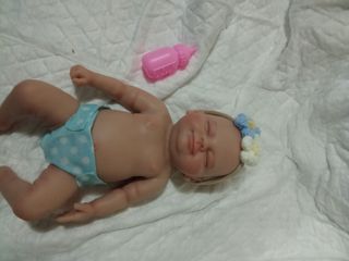 Muñeca Reborn Silicona 100% Niña