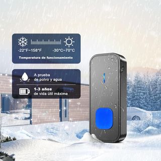 SURFOU Timbre Inalámbrico Exterior Interior Imperm