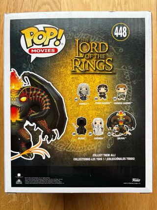 Funko Pop! Balrog 448 El Señor de los Anillos