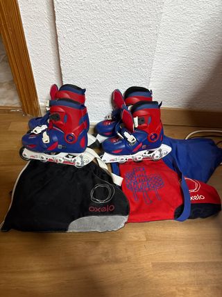 Patines en línea Oxelo niños + funda