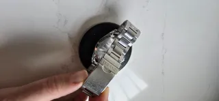 Reloj Pulsar Rosa y Plateado