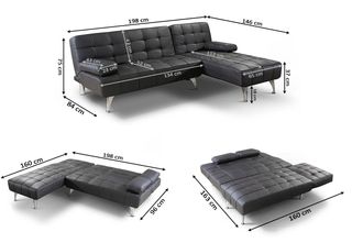 Sofá Chaiselongue Cama ¡ENVIO Y PAGO EN CASA!